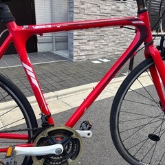 カノーバー(CANOVER) クロスバイク VENUS クロスバイク レッドの画像