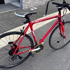 カノーバー(CANOVER) クロスバイク VENUS クロスバイク レッドの画像