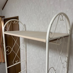 ハンガーラック　ホワイトの画像