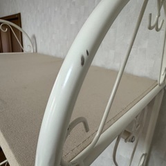 ハンガーラック　ホワイトの画像