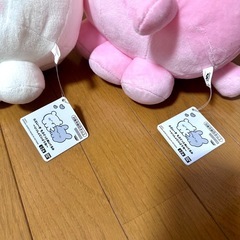 らぶいーず　すもっぴ&ぴょんちー　ぬいぐるみの画像