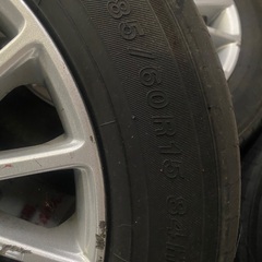 確定【4本】ヨコハマタイヤ エコス ES31 185/60 R15 84H タイヤ＆ホイールセットの画像