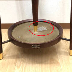 ss8052　秋田木工 ポールハンガー ブラウン 木製 コート掛け 傘立て付き コートハンガー コートツリー 玄関 洋服掛け レトロ ヴィンテージ家具 AKITAMOKKO 秋田木工 中古の画像