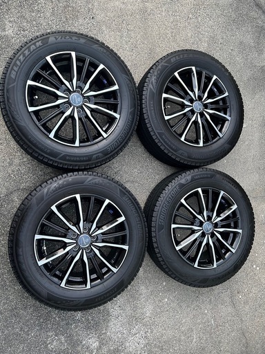 ロッキー、ライズハイブリッド用スタッドレスタイヤホイールセット