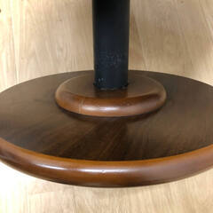 ss8053　 冨士ファニチア オットマン グレー系 レザー FUJI FURNITURE 角型 足置き ロースツール ローチェア レトロ ヴィンテージ家具 徳島家具 富士 ファニチャー オットマン 中古の画像