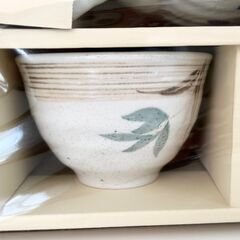 【ドリーム池田店】◎ジモティ割対象品◎未使用品　君島由希子　"茶器揃え"　茶器5客×急須1個　IKW-303の画像