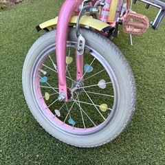 ハローキティ自転車　14インチの画像