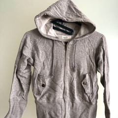 パーカー グレー フリーサイズ 長袖の画像
