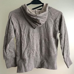 パーカー グレー フリーサイズ 長袖の画像
