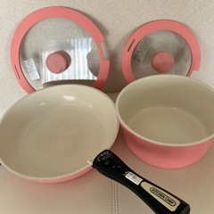アイリスオーヤマ　フライパン&お鍋のセットの画像