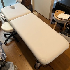 昇降式電動施術ベッドの画像