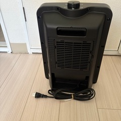 山善　セラミックファンヒーターの画像