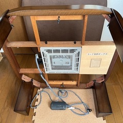 高級家具調こたつ& 掛布団、掛けシーツセット　全国家具工業連合会　すぐ使えます！の画像