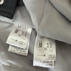 《美品》スノー（スキー）ウェア　上下セット　DESCENTE 　ジュニア サイズ　の画像