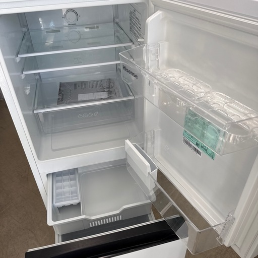 名古屋近郊限定　2024年 ハイセンス 冷蔵庫　135L 2024年ハイセンス 冷蔵庫135L (qqq) 池下のキッチン家電《冷蔵庫》の