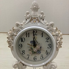 ロココ調　姫系　置き時計　の画像