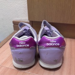 ニューバランス　ライラック　パープルの画像