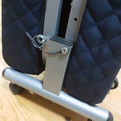 【T32】苫小牧市引き渡し限定 メーカー不明 シングルサイズ 折りたたみベッド中古 使用感ありの画像