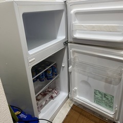 オーヤマ冷蔵庫2020年製の画像