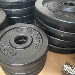 リーディングエッジ LEADING EDGE マルチポジションベンチ＋ダンベルセット の画像