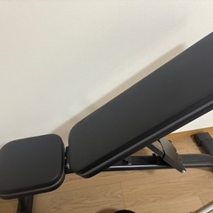 リーディングエッジ LEADING EDGE マルチポジションベンチ＋ダンベルセット の画像