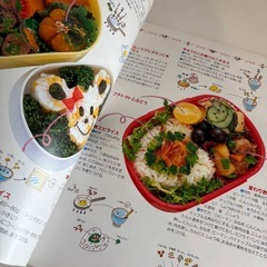 かわいいお弁当の画像