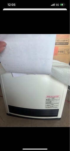 新品未使用】東邦ガス ガスファンヒーター RC-M4003E都市ガス