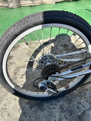 No.568希少街乗りリラックス 自転車 ミニベロ