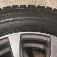 【良品.美品】🉐BSスタッドレスタイヤVRX2ホイル付き165/70/R14の画像