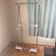 年内処分🍀ニトリ　折りたたみ物干しの画像