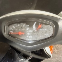 ★支払総額8.0万円★定休日なし！いつでも現車確認可能です！ スズキ アドレスV125 白 CF4EA 人気のV125！   4ストインジェクション！ 集中キー！ フロントディスクブレーキ！　の画像