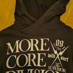 MCD　パーカー古着　首元がクロスでお洒落です。サイズXL◆サーフブランド「ガッチャ」のセカンドラインの画像