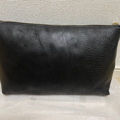 【新品】SLOW クラッチバック、ポーチ(ブラック) の画像