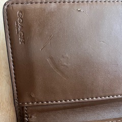 【取引相手決定しました】コーチ　シグネチャー　二つ折り財布の画像