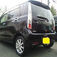 ☆車検２年付☆Ｈ２４　ムーブカスタム　122100キロ　スマートキー ナビ DVD 電動格納ウィンカーミラーの画像