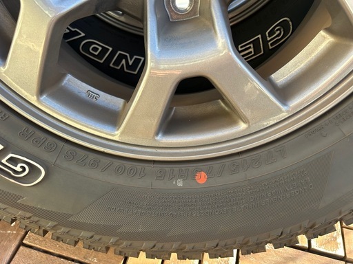 YOKOHAMA ジオランダーAT 215/75R15 ジムニーシエラ純正ホイール 4本セット