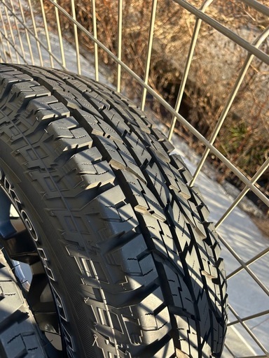 YOKOHAMA ジオランダーAT 215/75R15  ジムニーシエラ純正ホイール　4本セット