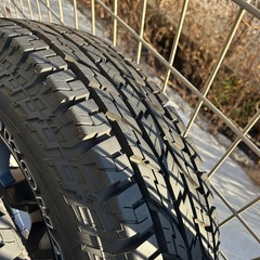 YOKOHAMA ジオランダーAT 215/75R15  ジムニーシエラ純正ホイール　4本セットの画像