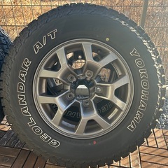 YOKOHAMA ジオランダーAT 215/75R15  ジムニーシエラ純正ホイール　4本セットの画像