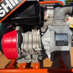 ガソリン式中古エンジンポンプ の画像