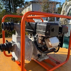 ガソリン式中古エンジンポンプ の画像