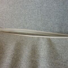 ※取引中/売約済***********　　　　　　倉庫保管品　詳細不明　ジッパー破損　ソファーベッド 3WAY 2人掛け　クッション2個付 ひじ掛け ソファーの画像