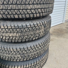 ジムニー　社外アルミホイール　スタッドレスの画像