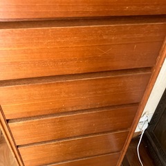 木製収納棚の画像