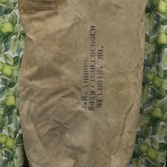 ⭐︎ドリーム2号館⭐︎ ジモティー割引 ヴィンテージ ステンシル入りキャンバスダッフルバッグの画像