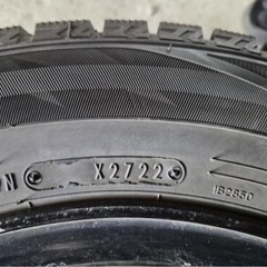 2022年式スタッドレスタイヤ 4本セット の画像