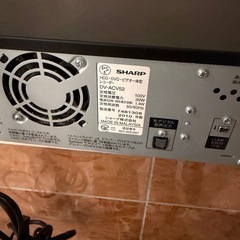 DV-ACV52 ◼️リモコンなし ◼️シャープの画像