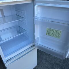 【動作保証あり】SHARP シャープ 2016年 SJ-D14B-W 147L 2ドア 冷凍冷蔵庫【管理KRR805】の画像
