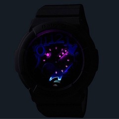 CASIO Baby-G BGA-130TR-7BJ 白 ネオン イルミネーターの画像