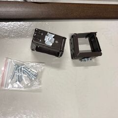 木製ブラインド 焦茶色 [高さ190cm x 幅90cm] x 7個　カーテンレール取り付け可の画像